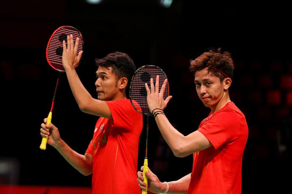 Hasil Piala Thomas 2020: Fajar / Rian Raih Kemenangan, Indonesia Hadapi China di Final