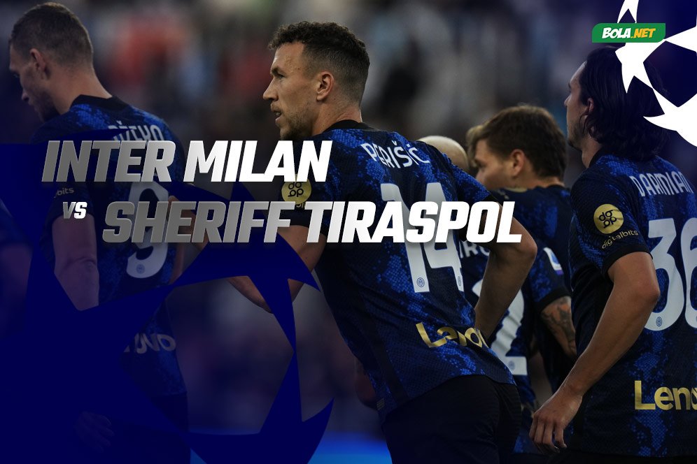 Prediksi Inter Milan vs Sheriff Tiraspol 20 Oktober 2021