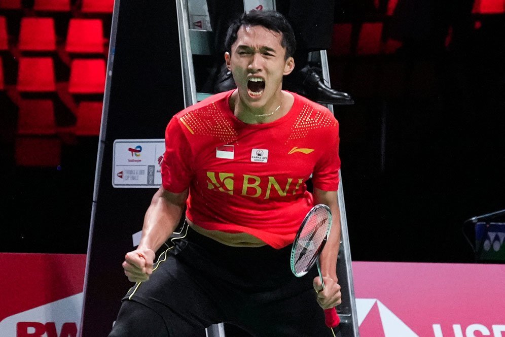 Indonesia Open 2021: Jonatan Christie Menang, Tapi The Daddies Tumbang