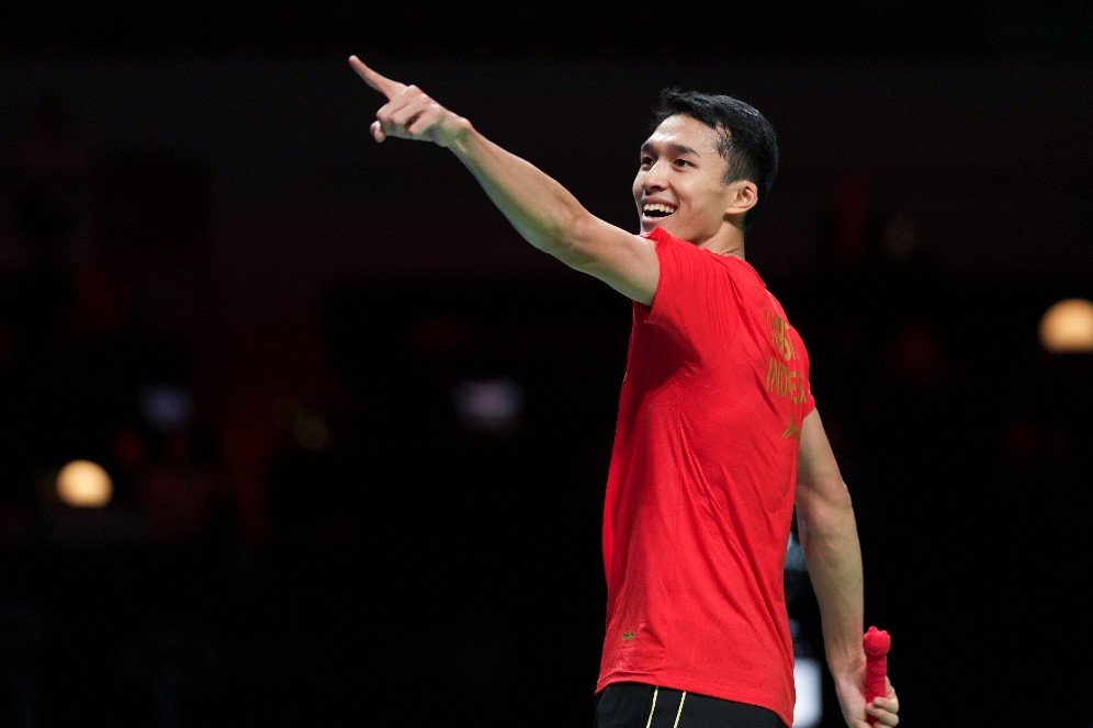 Hasil Final Piala Thomas 2020: Jonatan Christie Luar Biasa, Indonesia Kalahkan China 3-0 dan Juara!