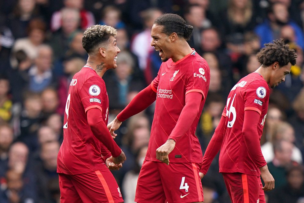 Hasil Pertandingan Watford vs Liverpool: Skor 0-5