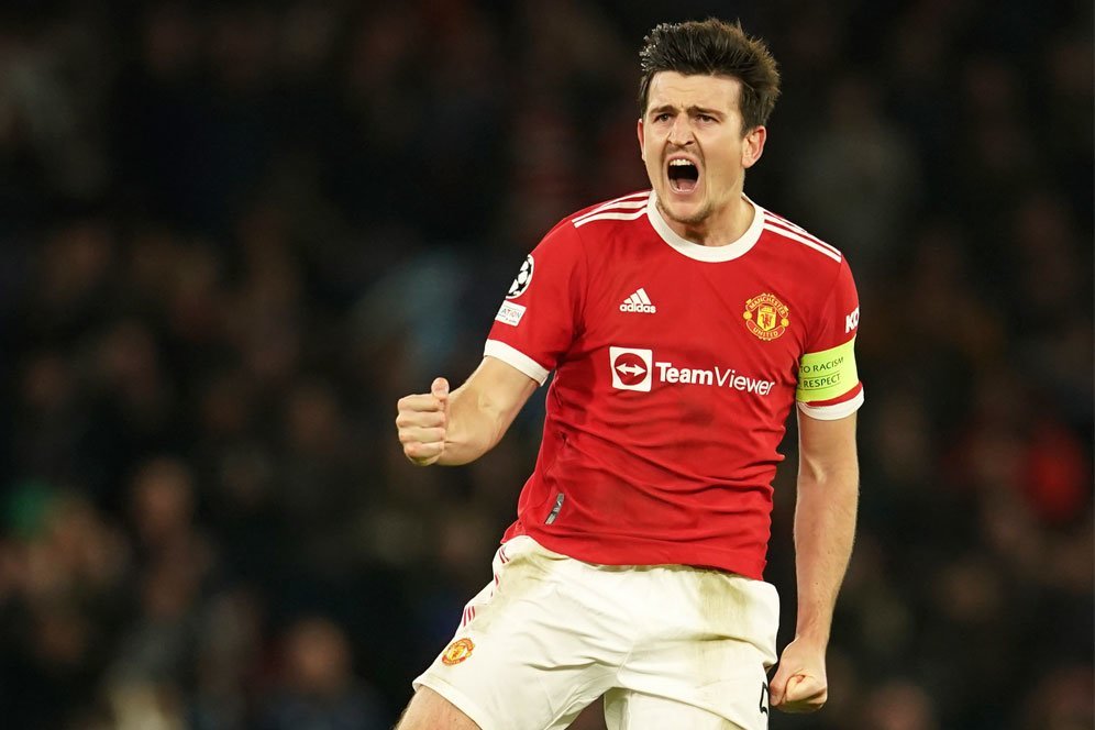 Cetak Gol Perdana di Musim 2021/22, Harry Maguire: Semoga Bisa Lebih Banyak Lagi!