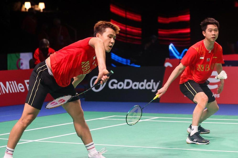 Hasil Piala Thomas 2020: Kevin Sanjaya / Marcus Gideon Tundukkan Kim Astrup / Anders Rasmussen