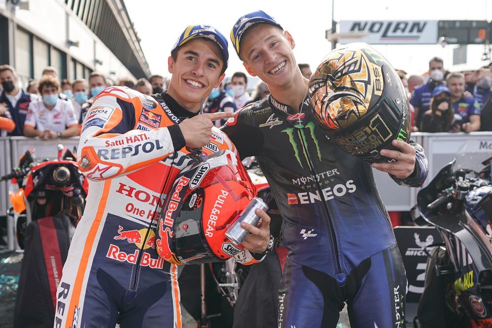 Marc Marquez: Saya Memang Menang, Tapi Ini Harinya Fabio Quartararo!