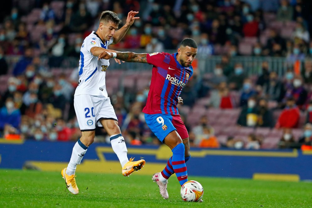 Man of the Match Barcelona vs Deportivo Alaves: Memphis Depay