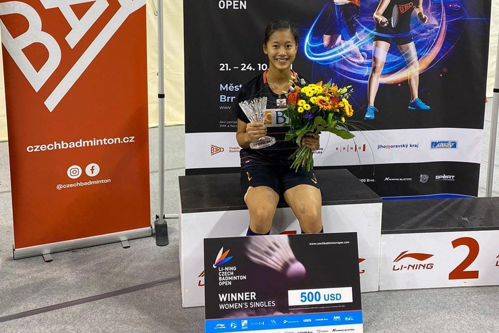Kalahkan Wakil Malaysia di Final, Putri Kusuma Wardani Juarai Czech Open 2021