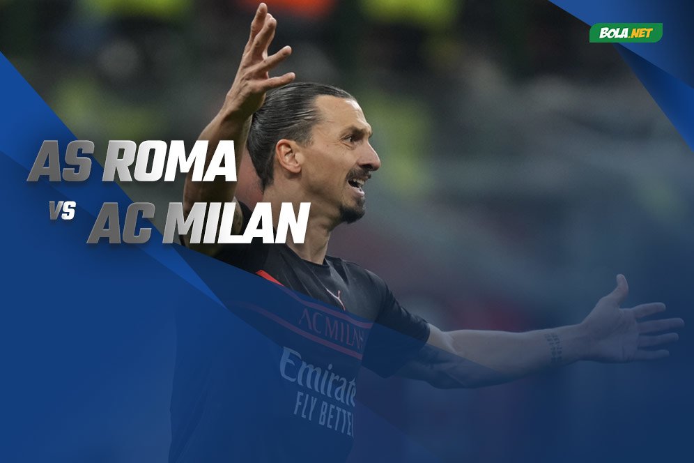 Jadwal dan Link Live Streaming Serie A: AS Roma vs AC Milan di Vidio