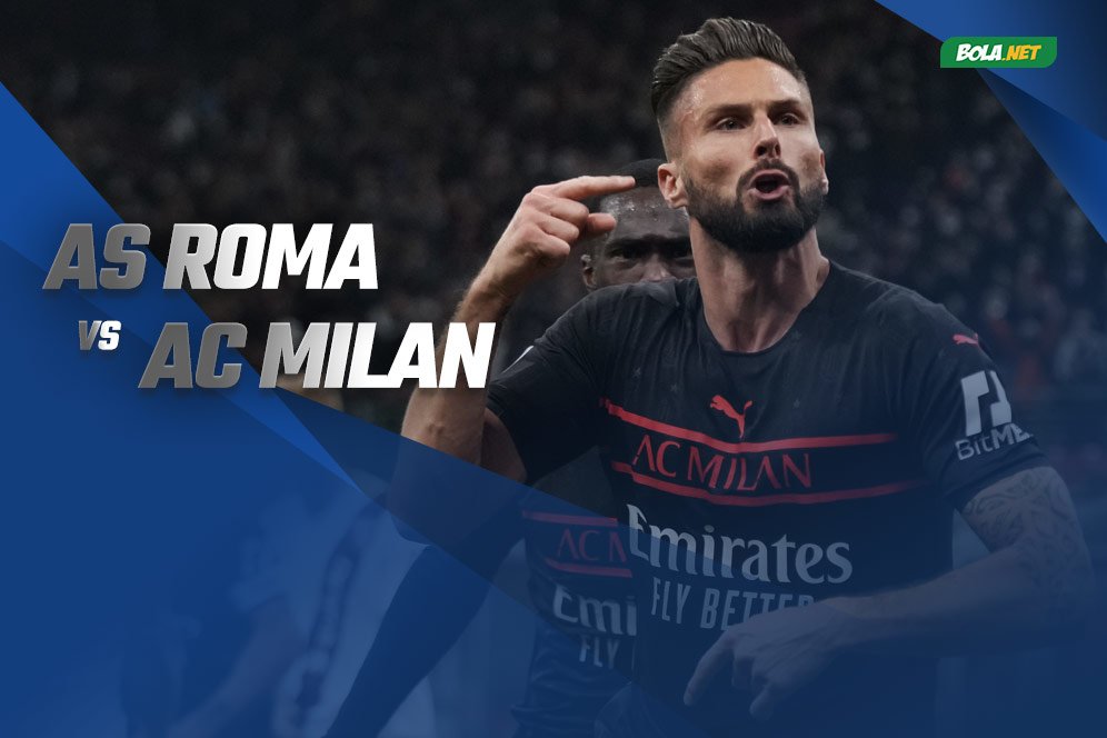 Data dan Fakta Serie A: AS Roma vs AC Milan