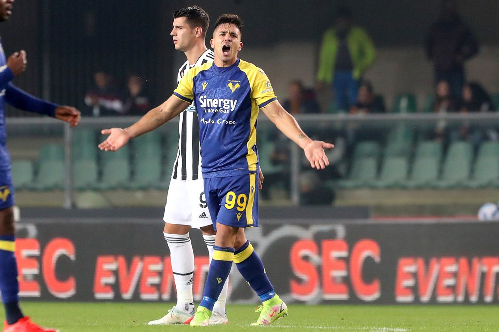 Man of the Match Hellas Verona vs Juventus: Giovanni Simeone