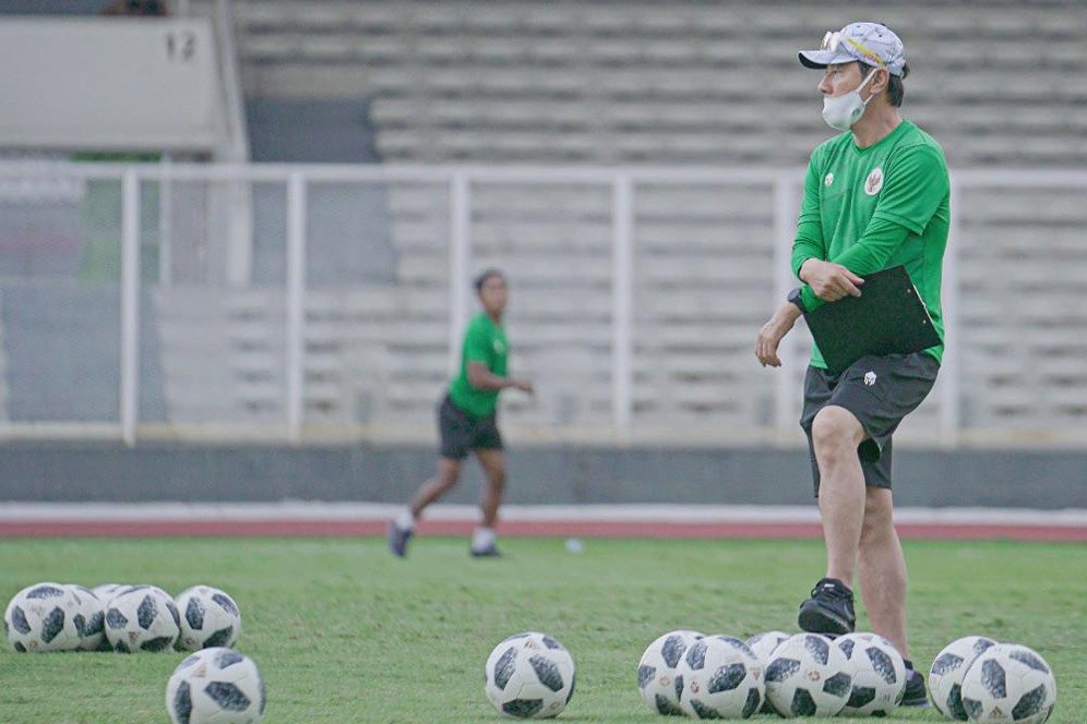 Latihan Perdana, Shin Tae-yong Fokus Pemulihan Fisik Pemain Timnas Indonesia