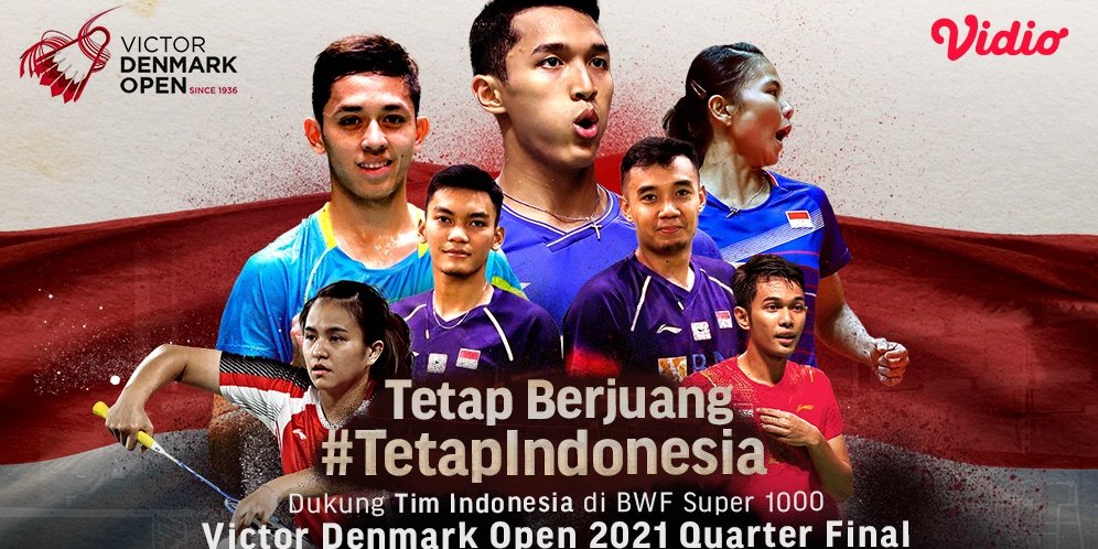 Jadwal victor denmark open 2021 hari ini