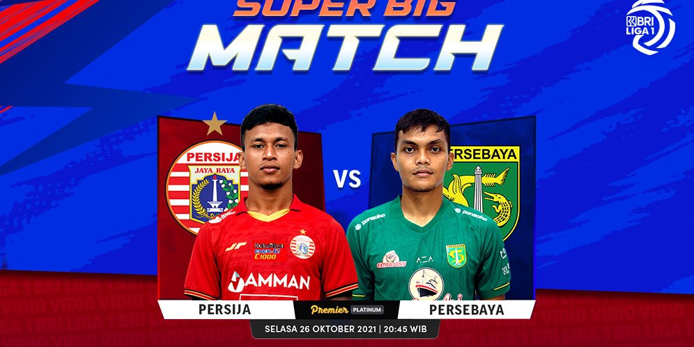 Link Live Streaming Persija Jakarta Vs Persebaya Surabaya Di Vidio ...