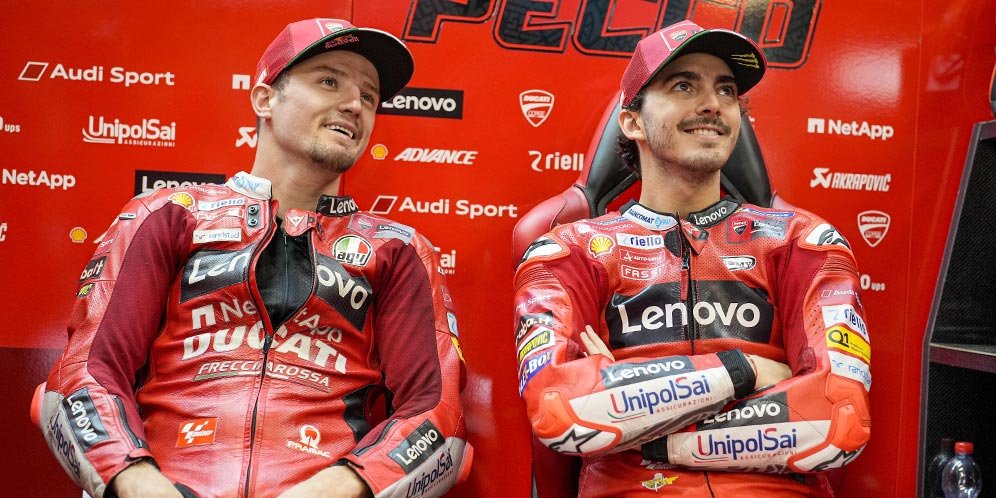 Ducati: Lawan Sekaligus Kawan, Bagnaia-Miller Takkan Ditukar dengan Siapa pun