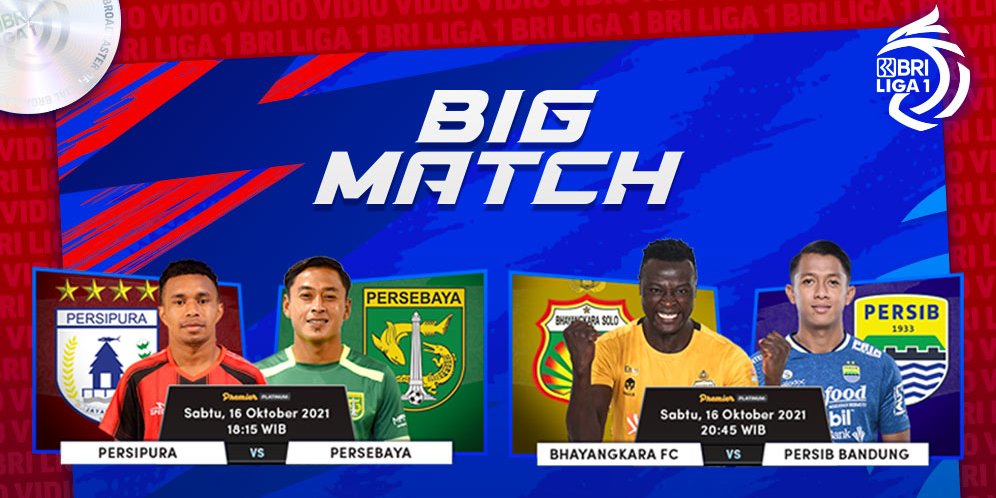 Link Live Streaming Big Match BRI Liga 1 Di Vidio Hari Ini, Dua Laga ...