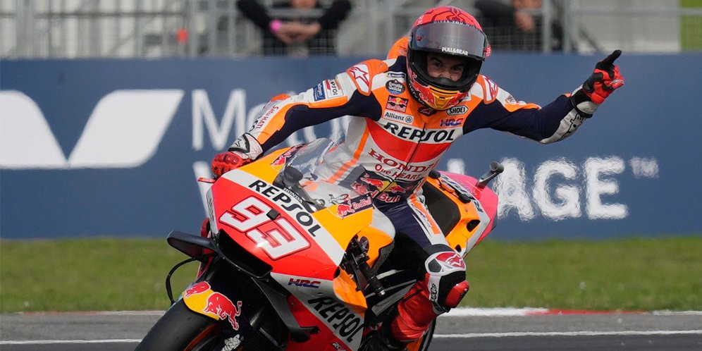 Honda: Marc Marquez Belum Bugar, Menang di Misano Terasa Bermakna