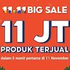 Hanya dalam 5 Menit Pertama, 11 Juta Produk Ludes di Shopee 11.11 Big Sale