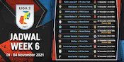 Jadwal dan Live Streaming Liga 2 2021/2022 Pekan Keenam di Vidio