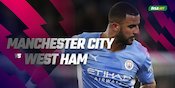 Data dan Fakta Premier League: Manchester City vs West Ham