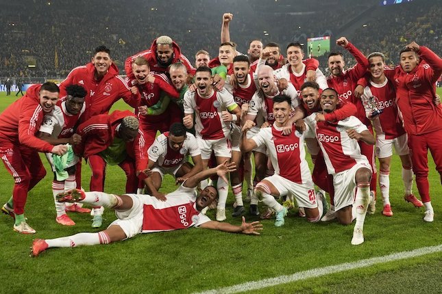 Ajax Amsterdam di Liga Champions 2021/22 (c) AP Photo