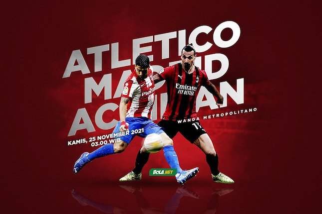 Liga Champions: Atletico Madrid vs AC Milan (c) Bola.net