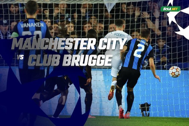 Prediksi Manchester City vs Club Brugge 4 November 2021 