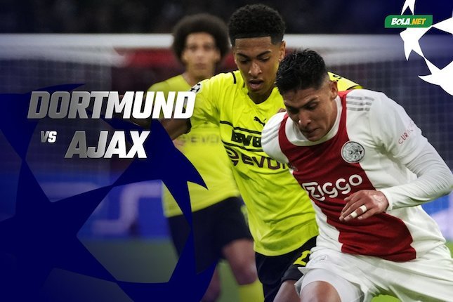 Liga Champions: Borussia Dortmund vs Ajax Amsterdam (c) Bola.net