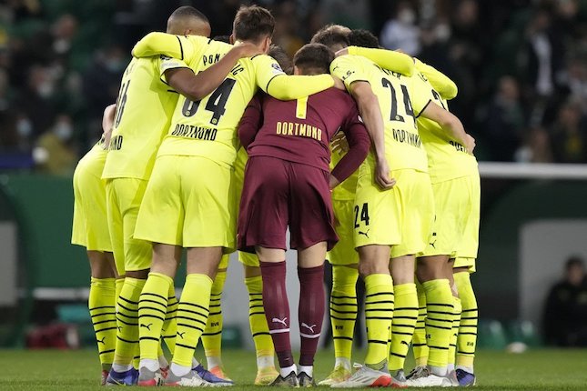 Borussia Dortmund di Liga Champions musim 2021/2022 (c) AP Photo