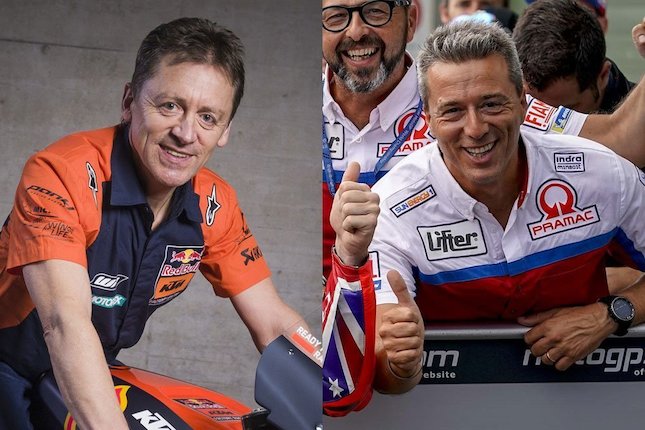 Mike Leitner dan Francesco Guidotti (c) KTM Images/Philip Platzer, Pramac Racing