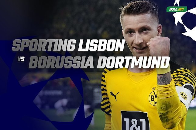 Liga Champions: Sporting Lisbon vs Borussia Dortmund (c) Bola.net