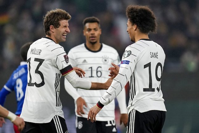 5. Thomas Muller, Serge Gnabry and Leroy Sane (Jerman)