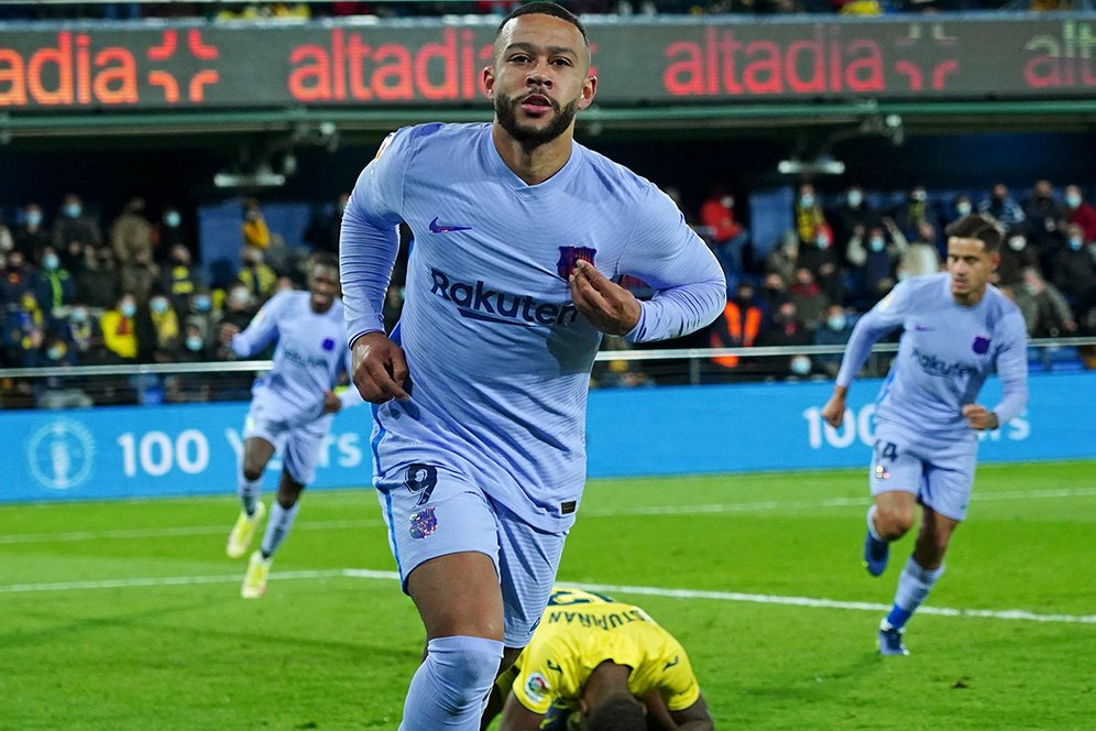 Man of the Match Villarreal vs Barcelona: Memphis Depay