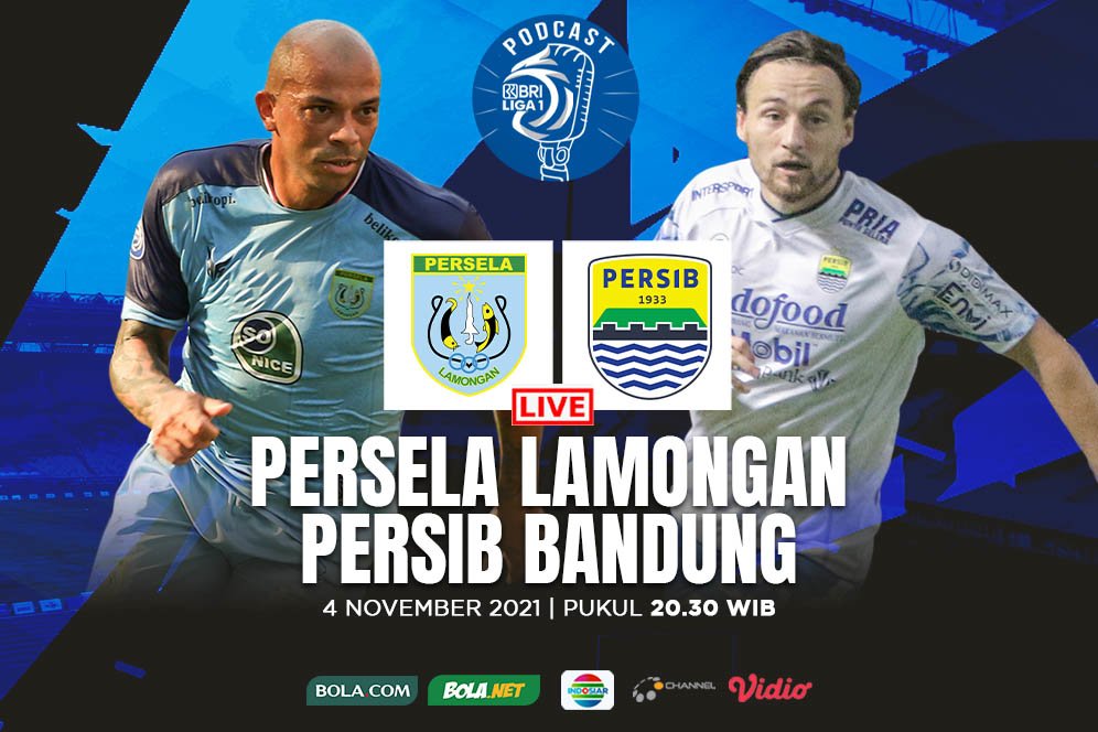 Yuk Dengerin Bolanet Live Podcast BRI Liga 1: Persela Lamongan vs Persib Bandung