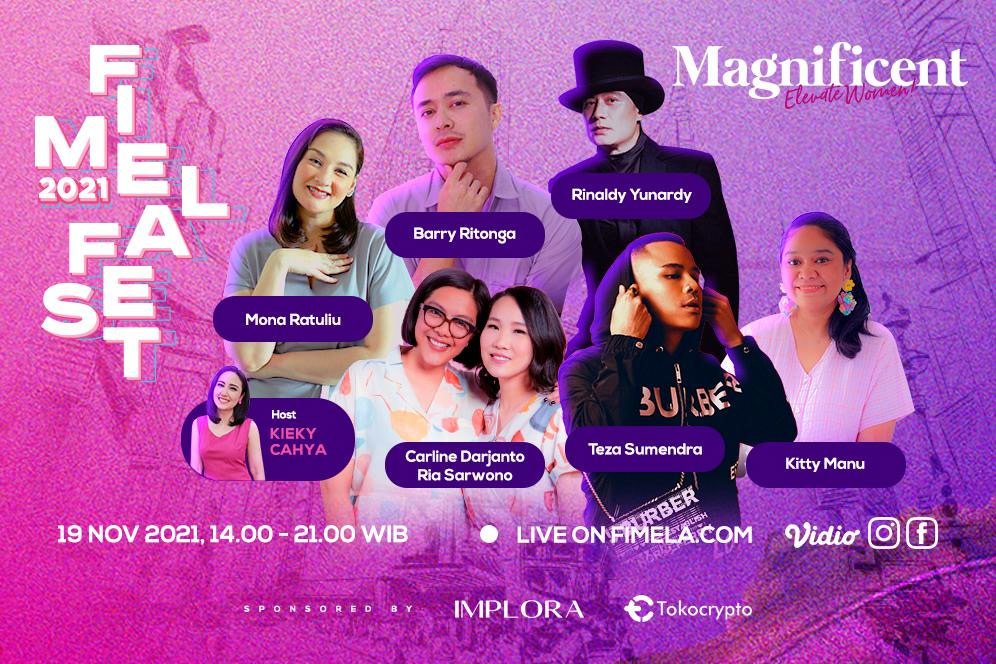 Jadwal Fimela Fest 2021, Keseruan Tiada Henti dari Talkshow hingga Music Performance