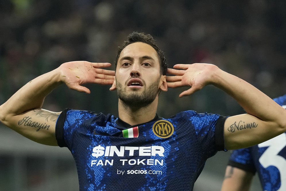 Man of the Match AC Milan vs Inter Milan: Hakan Calhanoglu