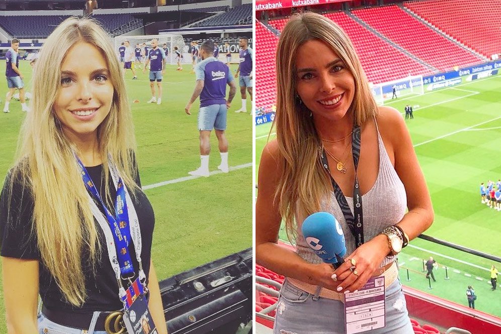 Helena Condis, Jurnalis Cantik Spanyol Spesialis Berita-berita Barcelona