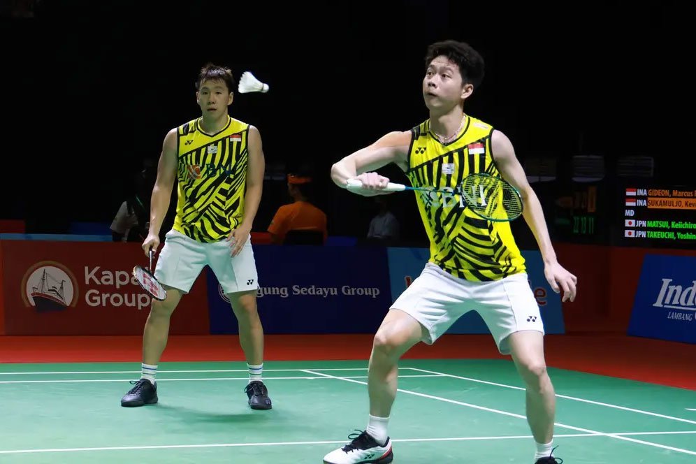 Final BWF World Tour Finals 2021: Marcus / Kevin Tumbang, Indonesia Nihil Gelar