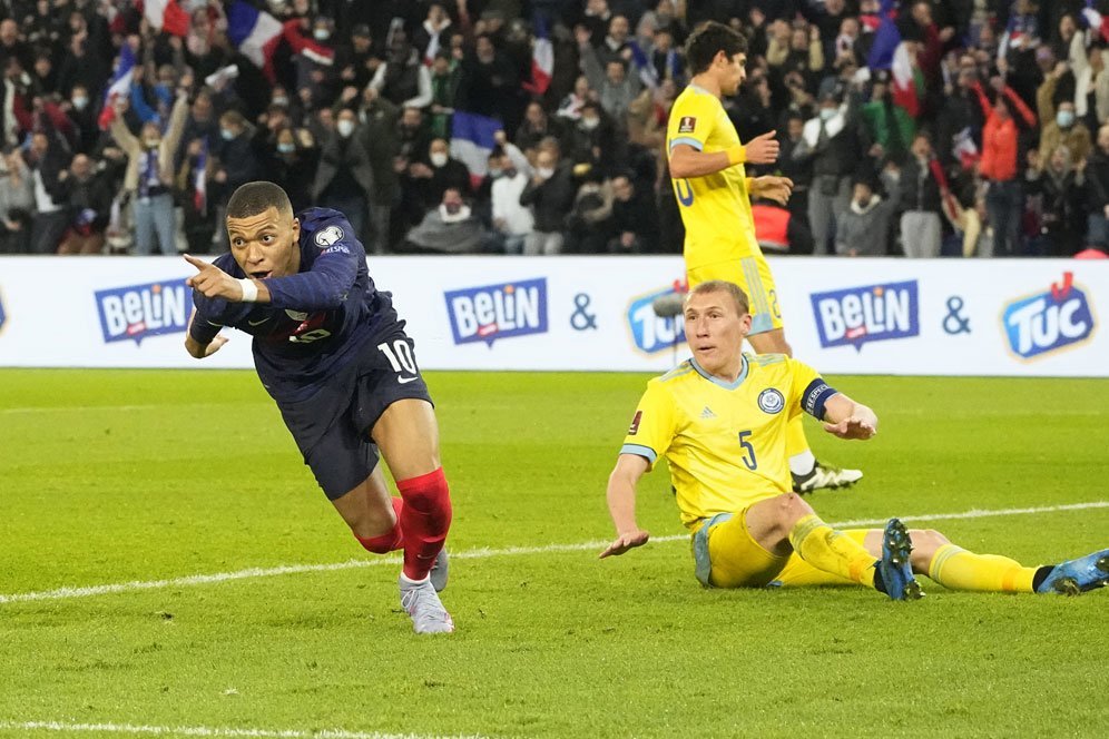 Quattrick Kylian Mbappe untuk Timnas Prancis, Pertama Sejak Just Fontaine Tahun 1958