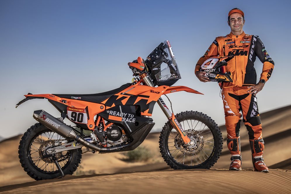 KTM: Danilo Petrucci Bikin Para Rider Unggulan Reli Dakar Terlihat Konyol