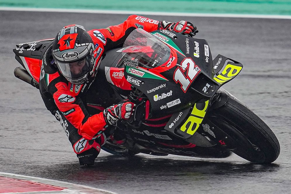 Tren Performa Positif, Maverick Vinales Pede Bikin Aprilia Makin Maju