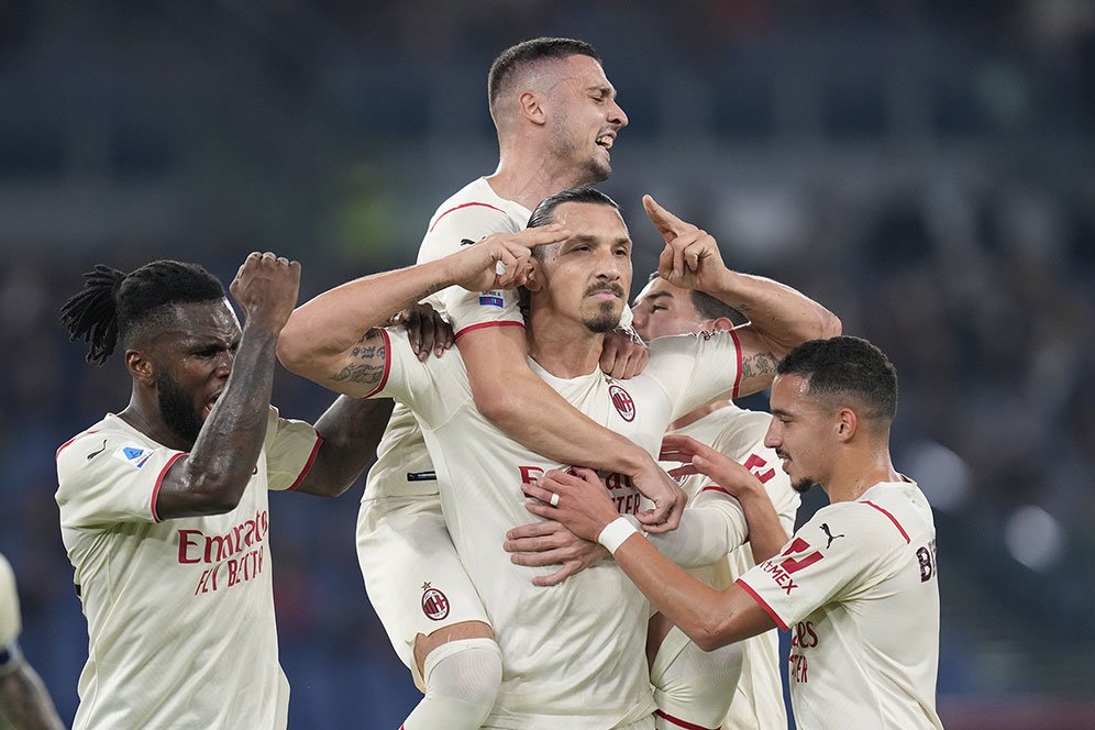 Hasil Pertandingan AS Roma vs AC Milan: Skor 1-2