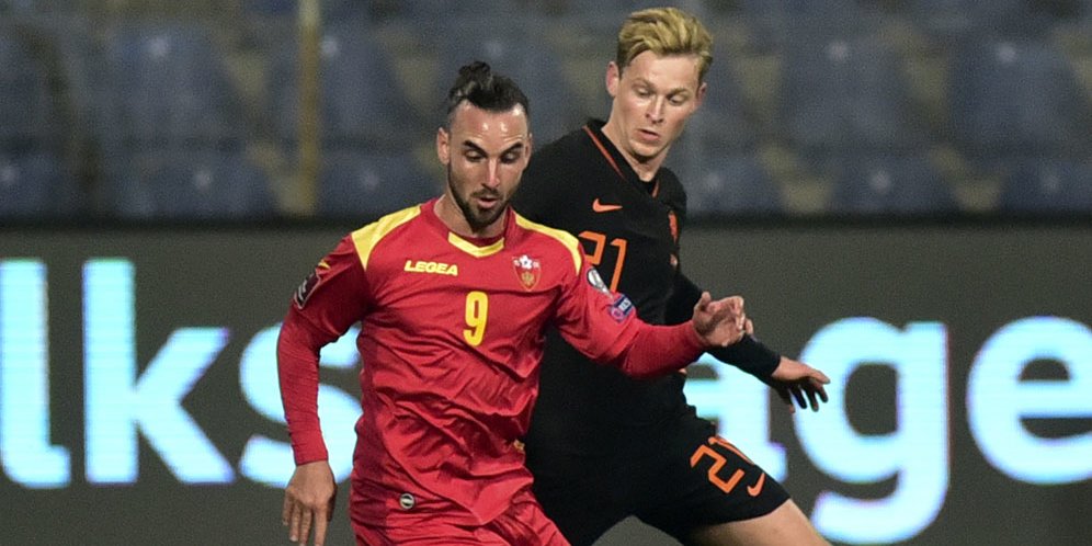 Hasil Pertandingan Montenegro vs Belanda: 2-2