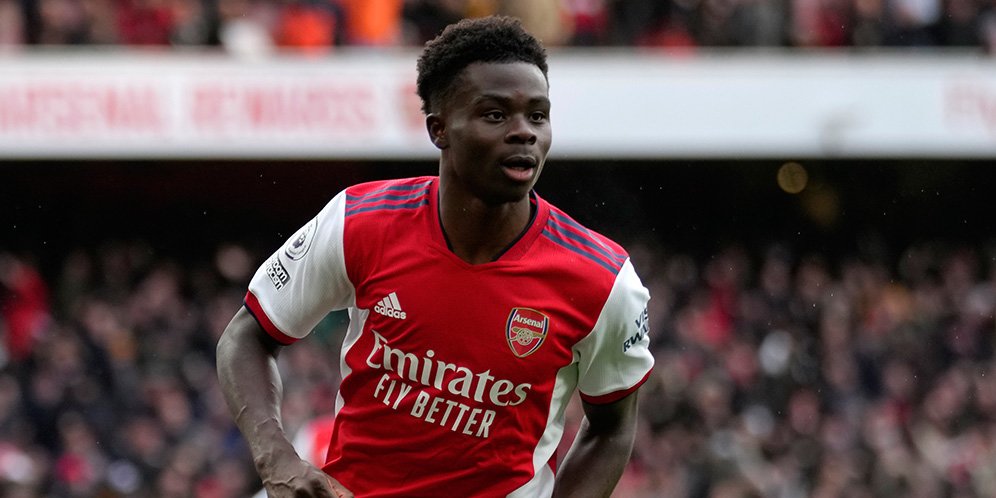 Arsenal Harap-Harap Cemas, Bukayo Saka Cedera Jelang Lawan MU