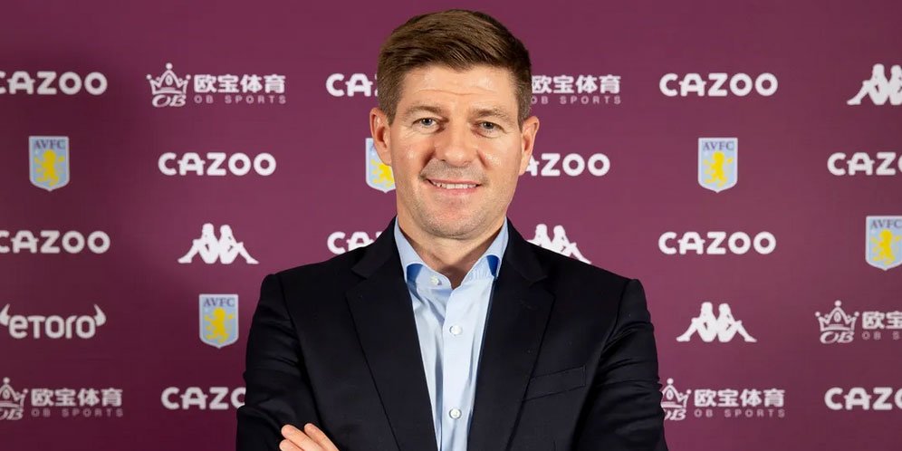 Resmi, Steven Gerrard Jadi Manajer Baru Aston Villa