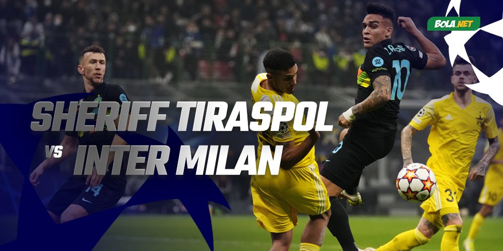 Prediksi Sheriff Tiraspol vs Inter Milan 4 November 2021