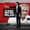 Jelang AS Roma vs Inter Milan, Simone Inzaghi: Saya Tidak Mengenal Jose Mourinho