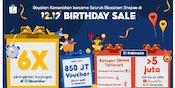 Rekor! Shopee 12.12 Birthday Sale Catatkan Lebih dari 850 Juta Voucher Diklaim pada 12 Desember