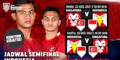 Link Live Streaming Piala AFF Singapura vs Timnas Indonesia di Vidio Pekan Ini