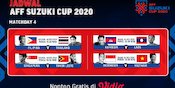 Saksikan Live Streaming Matchday 4 Piala AFF 2020 di Vidio, 14-15 Desember 2021