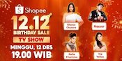 Oppa Nassar, Nella Kharisma, & Via Vallen Siap Goyang Panggung Shopee 12.12 Birthday Sale TV Show