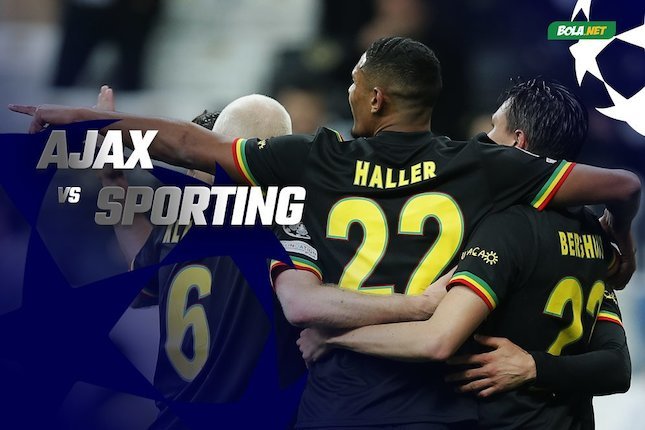 Data dan Fakta Liga Champions: Ajax Amsterdam vs Sporting Lisbon - Bola.net